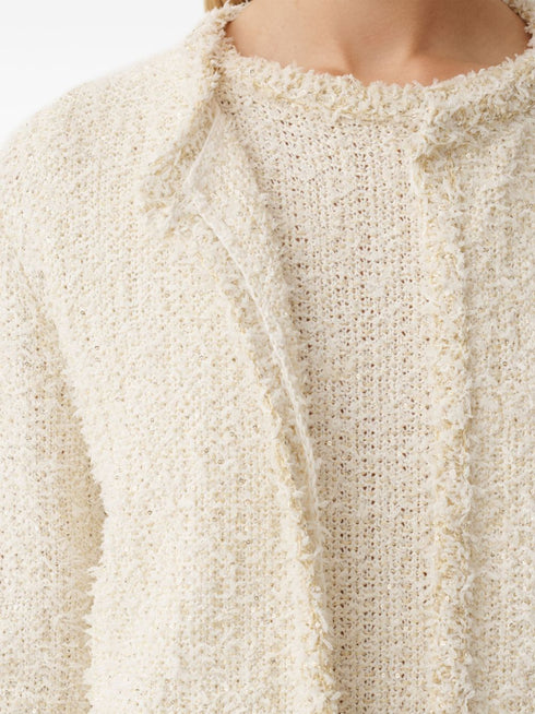 chaqueta de tweed